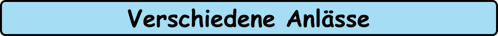 Verschiedene Anl�sse
